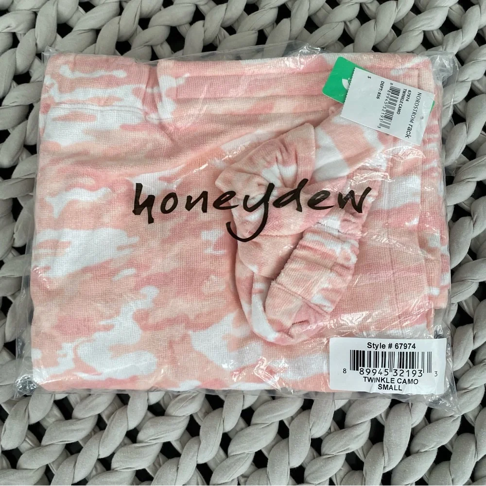 Honeydew Womens Wrap Towel Simple & Clean Twinkle Camo Shower Terry Headband NWT